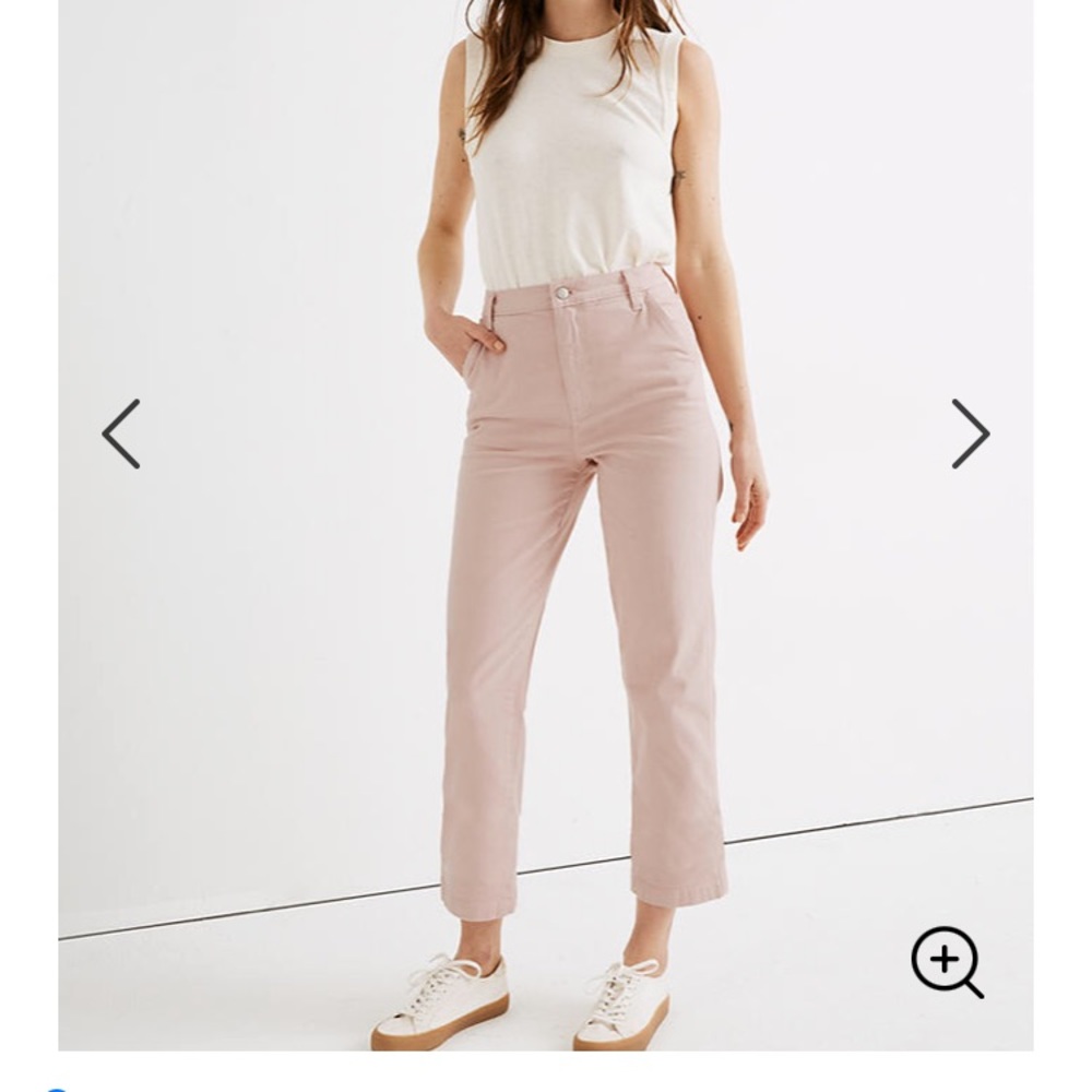 Madewell classic straight pants